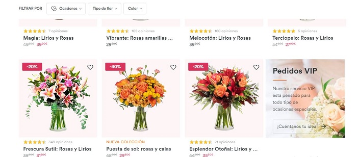 tienda online de flores